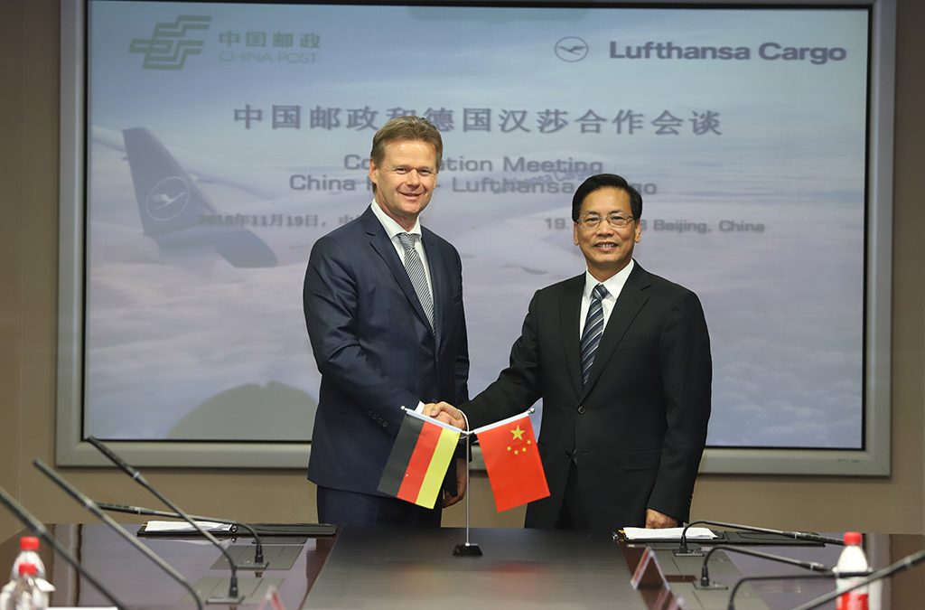 China Post and Lufthansa Cargo in strategic cooperation